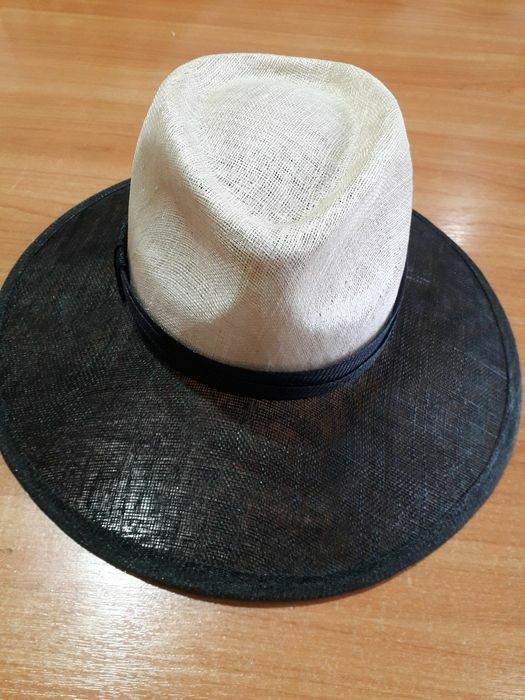 Летняя.шляпа из соломки синамей.
