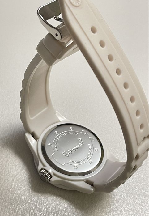 Zegarek kolekcjonerski biały Shell V-power