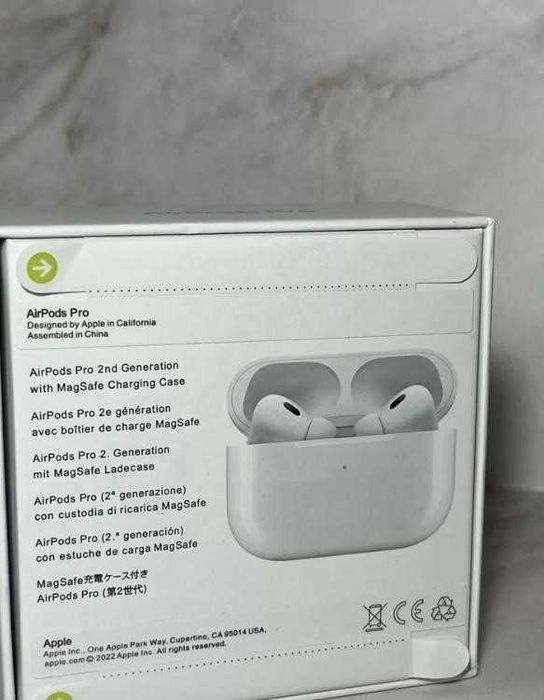 Беспроводные наушники аірподс pro 2 с активным шумоподавлением!!