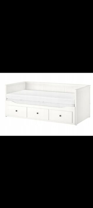 łóżko Hemnes Ikea + materace