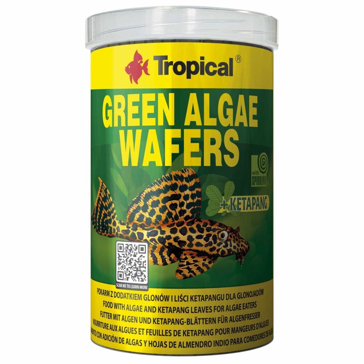 Pokarm dla glonojadów Tropical Green Algae Wafers 250ml 110g