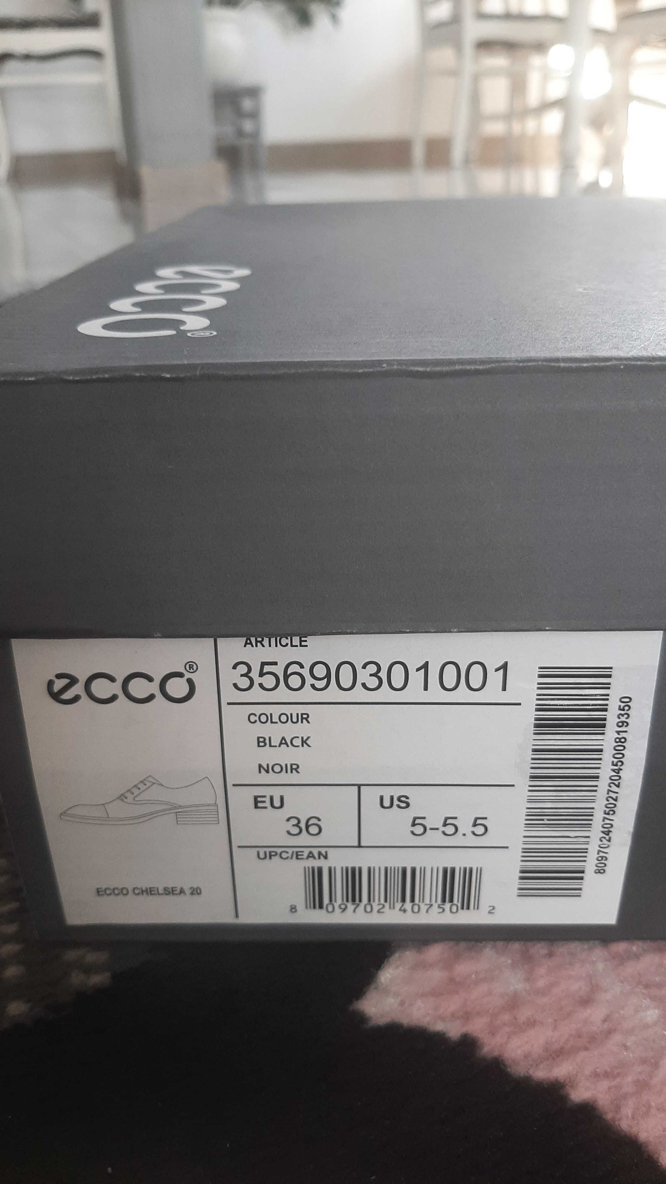 Damskie buty Ecco Chelsea 20 (Oxfordy)