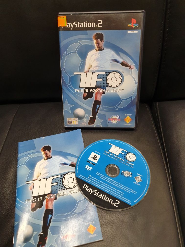 Gra gry ps2 playstation 2 unikat This is Football 2002 polskie wydanie