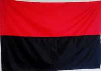 Прапор ОУН, УПА, великий, розмір: 150х90 см, прапор УПА, прапор ОУН