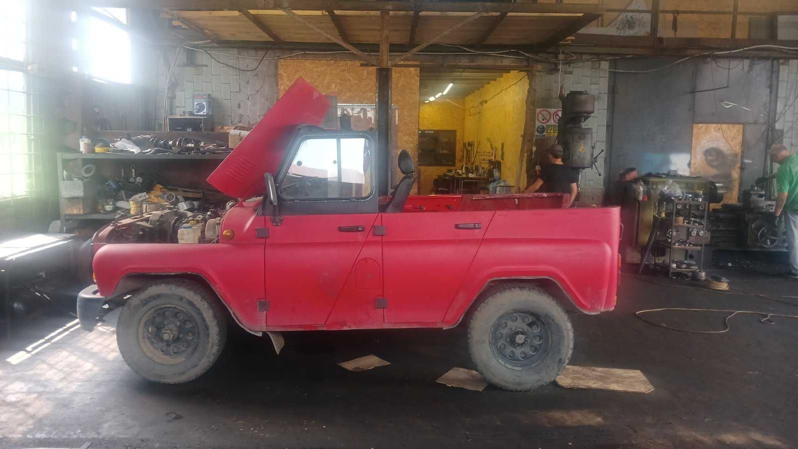 Бурова установка гідравлічна на базі автомобіля УАЗ