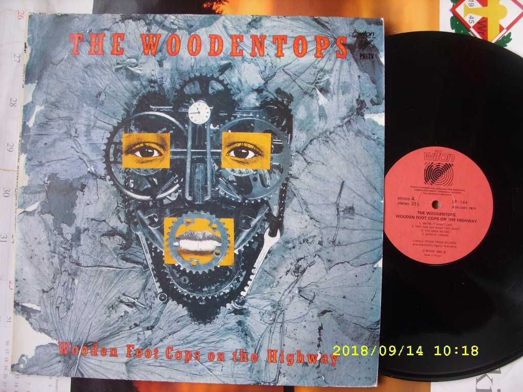 6. Rock LP ; The Woodentops--Wooden foot cops, 1989 rok.