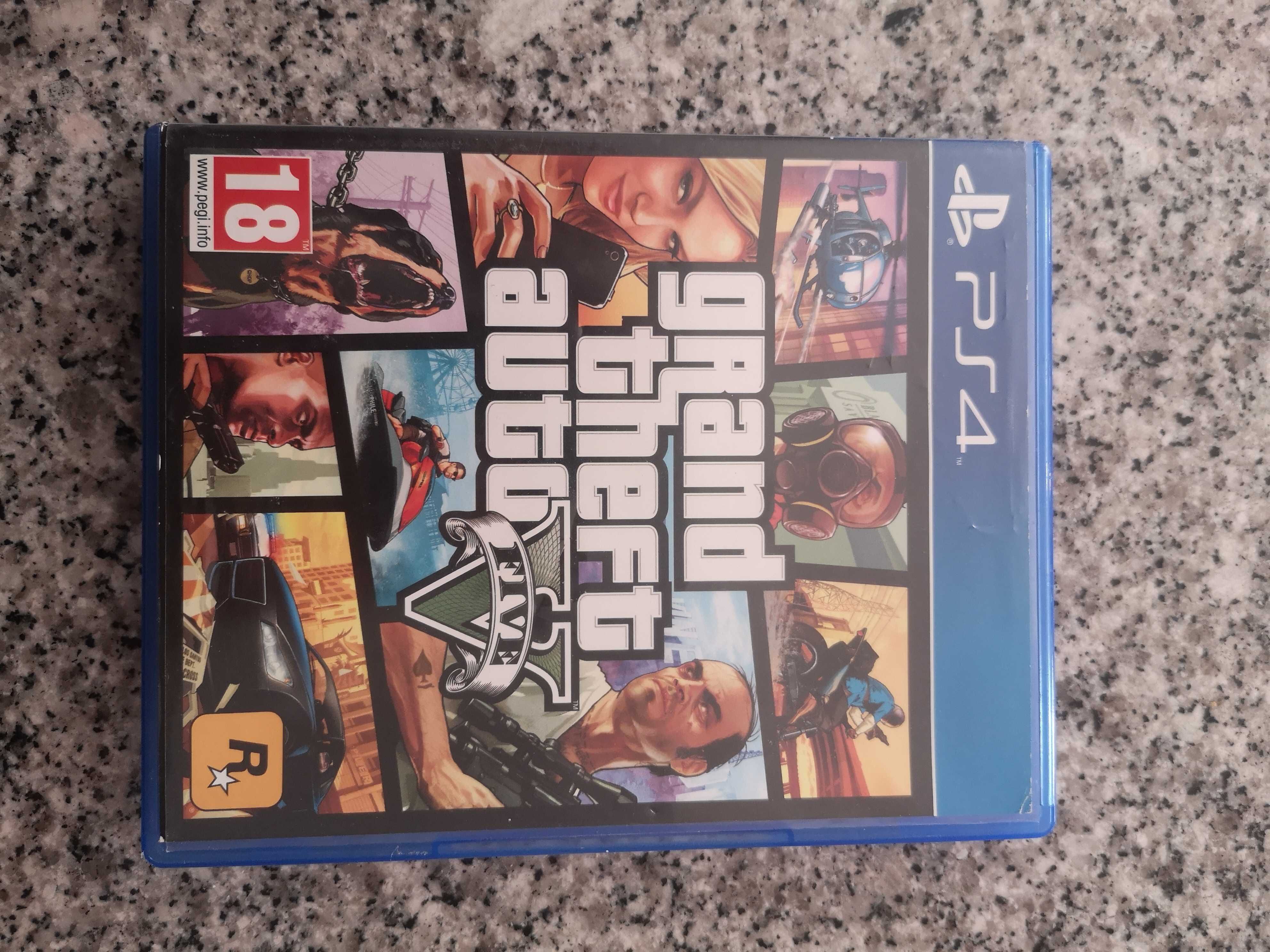 Jogo Grand Theft Auto 5 edição standard Playstation 4