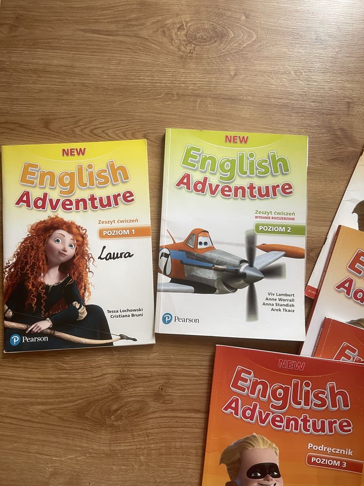 Zeszyt cwiczeń podręcznik książka nauczyciela English Adventure 1 2 3