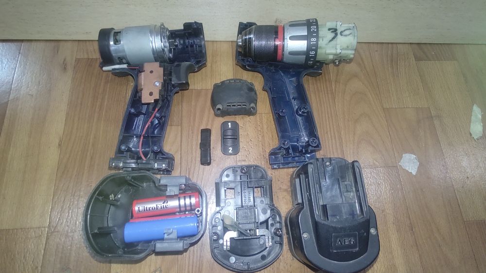 Шуруповерт AEG BS 12x бу.