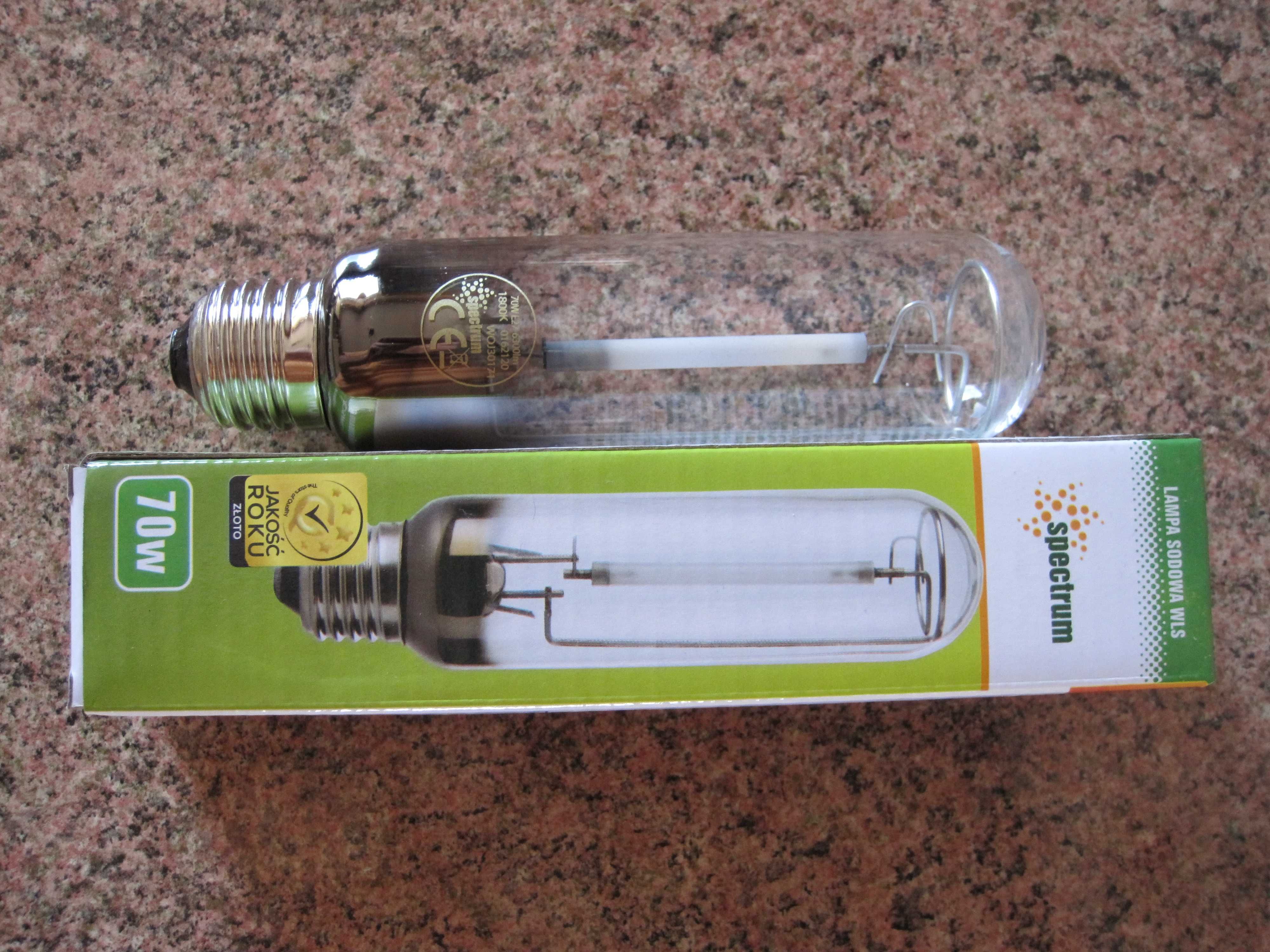 Żarówka lampa sodowa Spectrum 70 W dwie sztuki