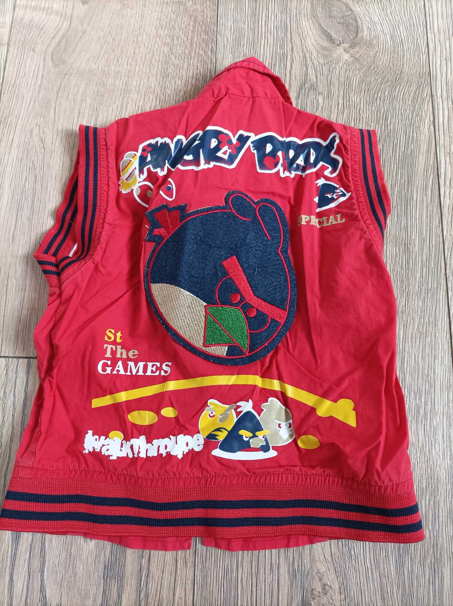 Koszula + kamizelka rozm 80/86 Lilliput, Angry Birds