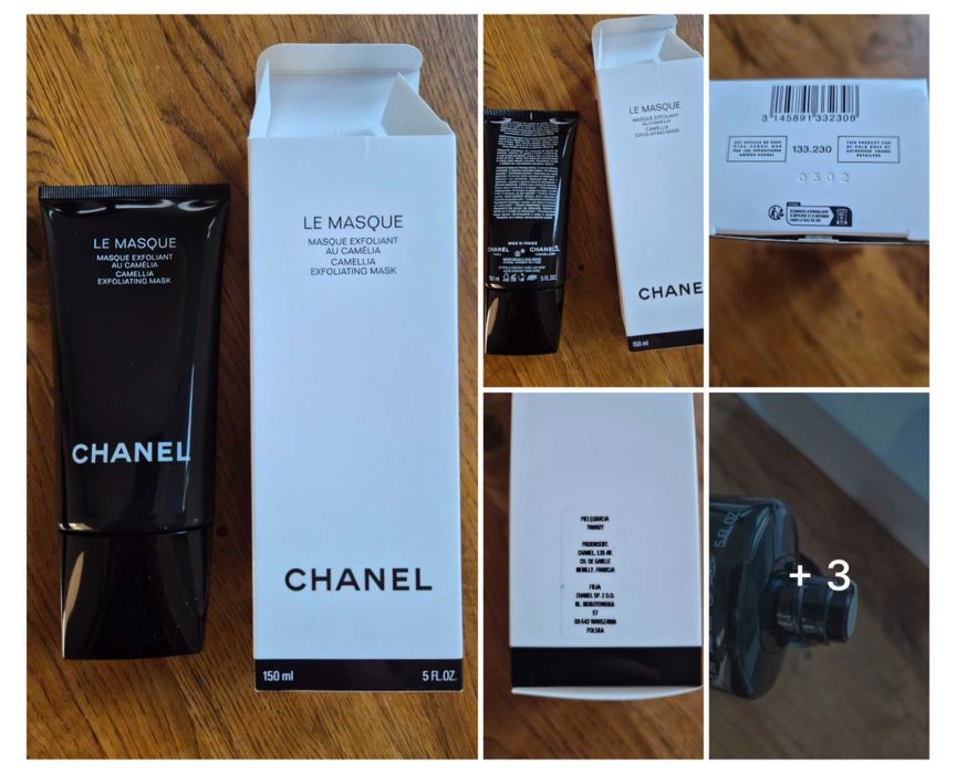 Nowa CHANEL le masque 150 ml maska Złuszczająca Z Kamelią