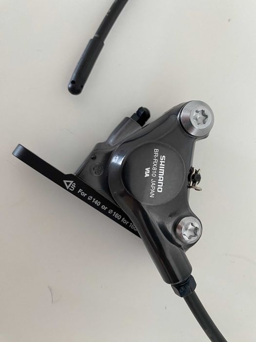 SHIMANO GRX 810 pinça de travão de disco com cabo de 75cm (novo)