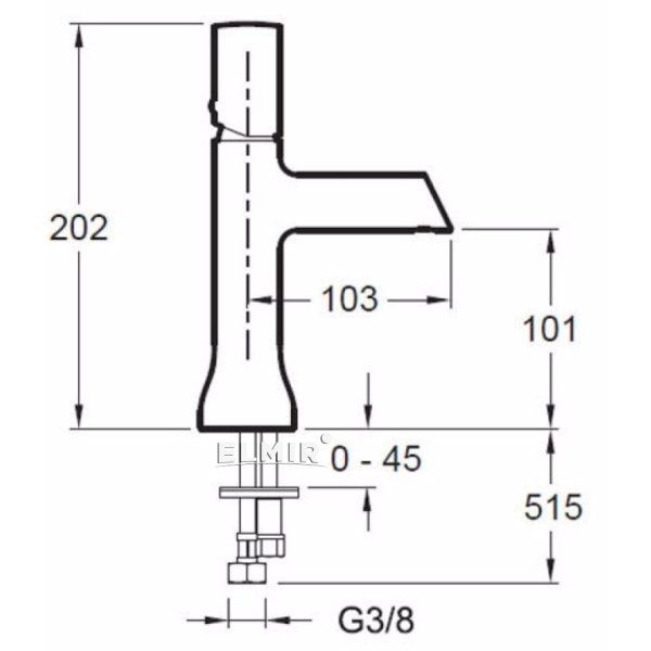 Jacob Delafon Toobi E7329-CP