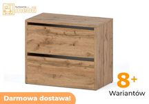 Szafka Na Buty Do Przedpokoju HUGO 60cm  Dąb Wotan Darmowa Dostawa