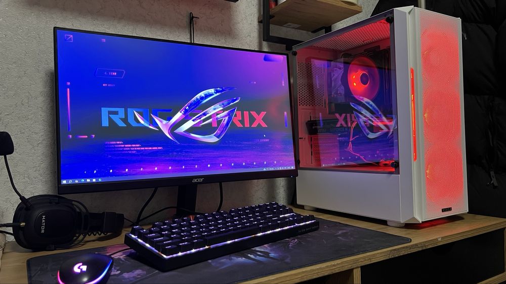 Игровой компьютер | Ryzen 5 5600 | Asus RTX 2070 | 24gb ddr4 l ssd