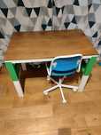 IKEA PAHL Biurko 96x58 cm + IKEA ORFJALL krzesło biurowe