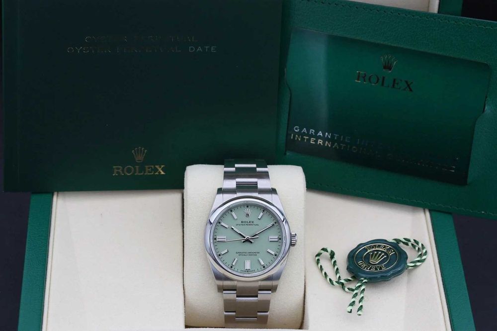 Rolex 124200 Pistachio 34mm Nowy 2025r.