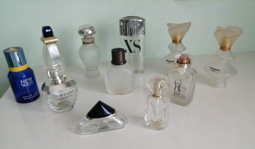 Coleção frascos perfume