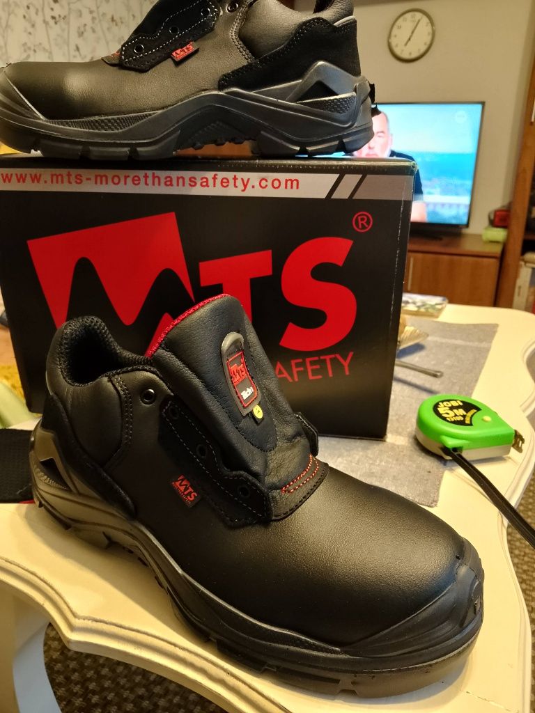 Buty robocze BHP 42/43 bezpieczne MTD aceces flex S3 wygodne