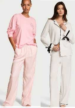 Victoria's Secret пижамный комплект из мягкого модала и фланели  р.L