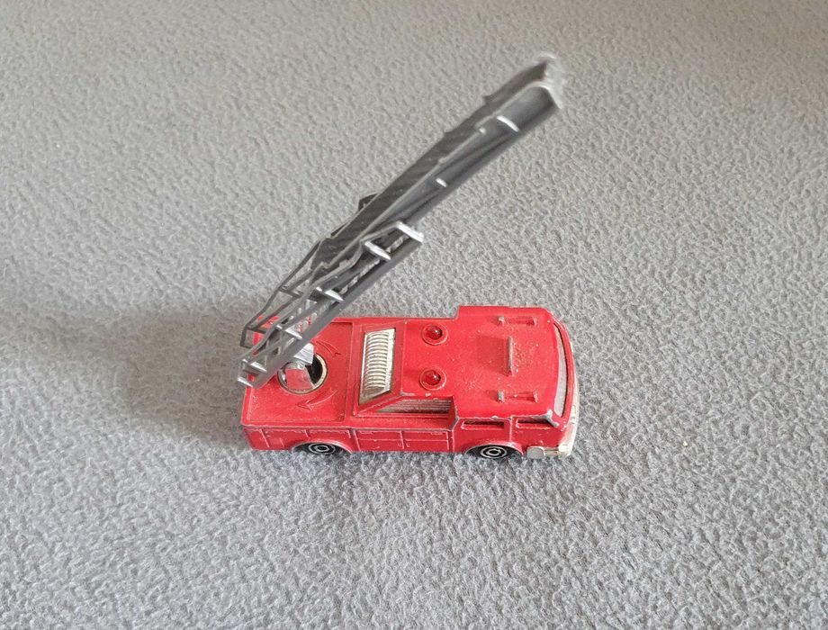 Majorette - Sonic Flashers, Carrinho de Bombeiros - France, Anos 80/90