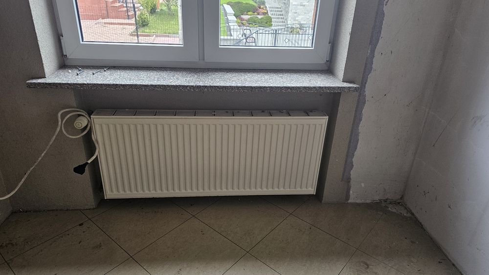 Grzejnik bialy 120x80
