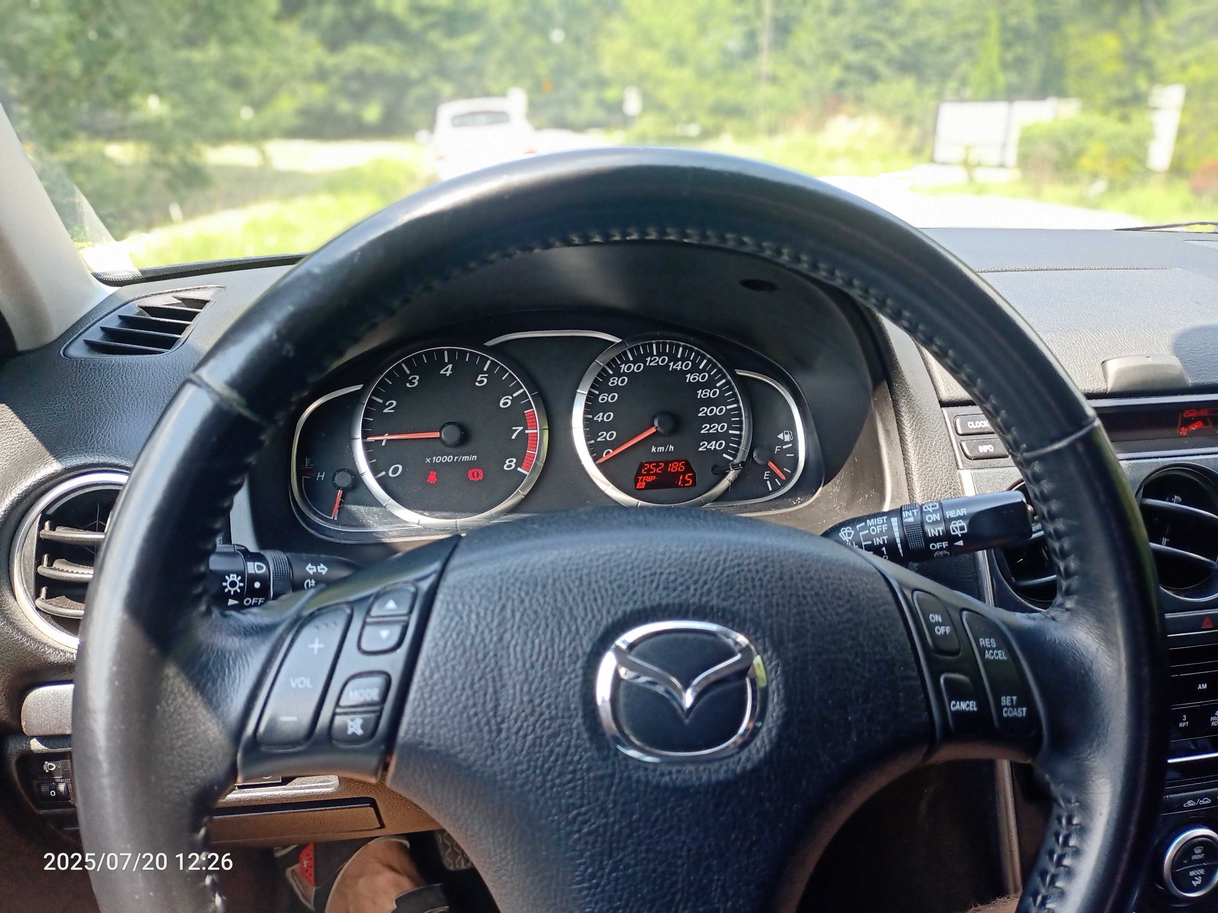 Mazda 6 GG 2007 Liftback 1.8 120KM + LPG
