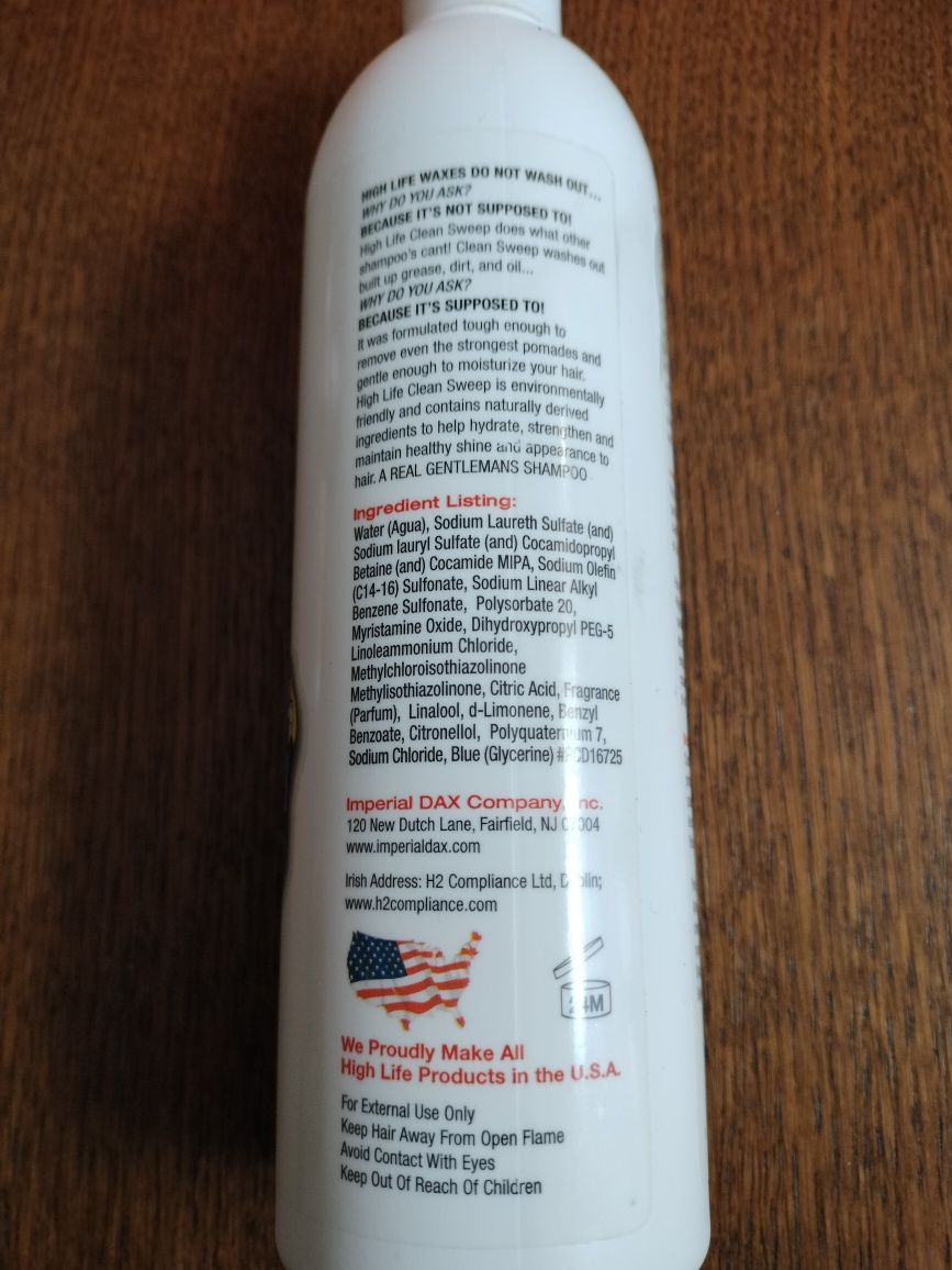 Szampon Clean Sweep Strips Grease not Hair