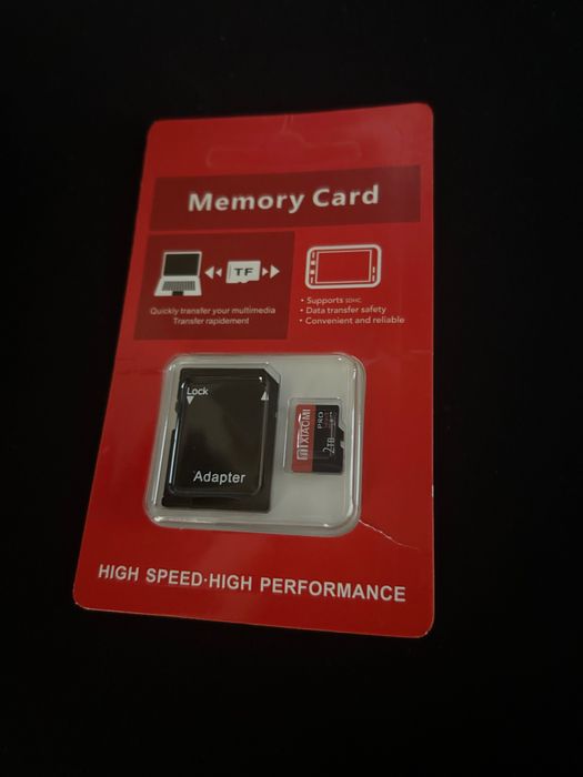Cartão memória 2 tb