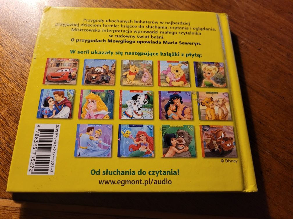 Blu-Ray Księga Dżungli 2013 Disney / dubbing PL