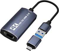 Balabaxer 4K Audio Video Capture Card,4K HDMI to USB C 3.0