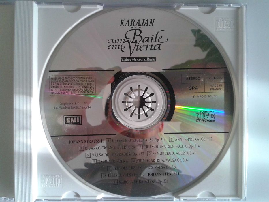 CD Karajan " Um baile em Viena" [Novo Preço]