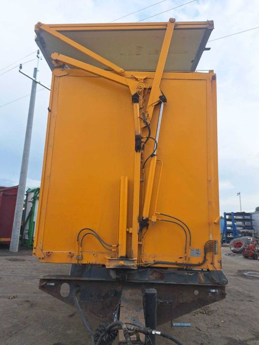 Kontener otwierany bok hydraulicznie 7m  plandeka hydrauliczna 6 sztuk