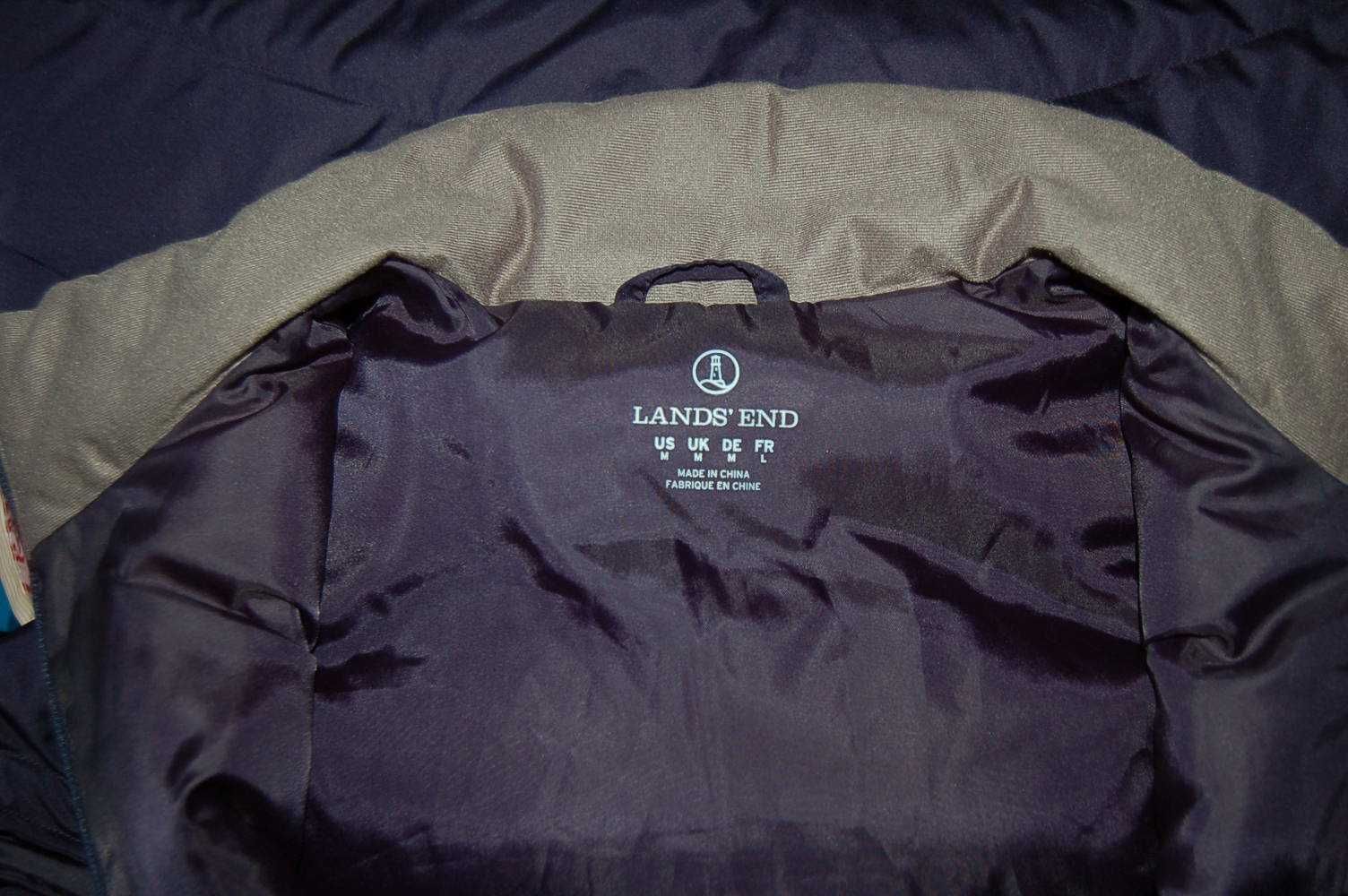 LANDS'END ROZ M kamizelka damska puchowa jak nowa