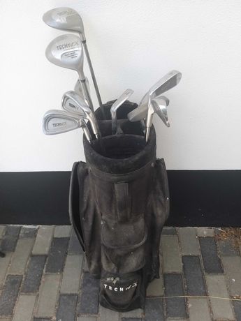 Kije golfowe, komplety z torbami