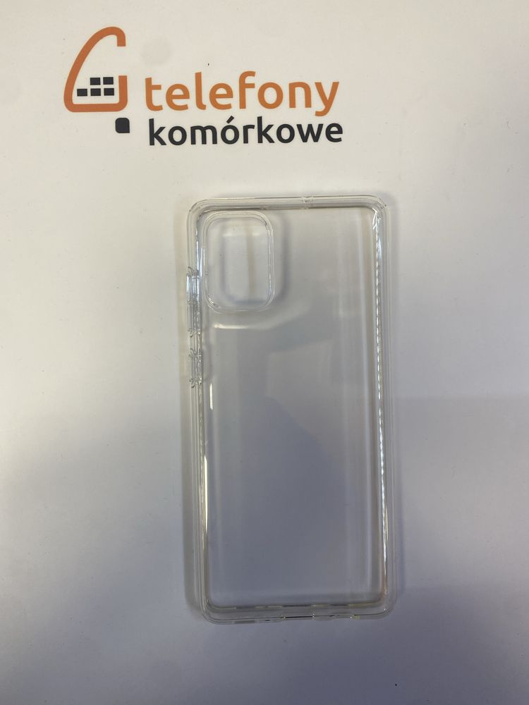 Etui Case Guma Plecki Samsung Galaxy A71 Firmy SPIGEN  Przezroczysty