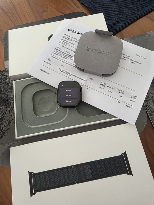 Apple Watch ULTRA 2 49mm NOVO. Troca/retoma. Fatura, Garantia 3 anos