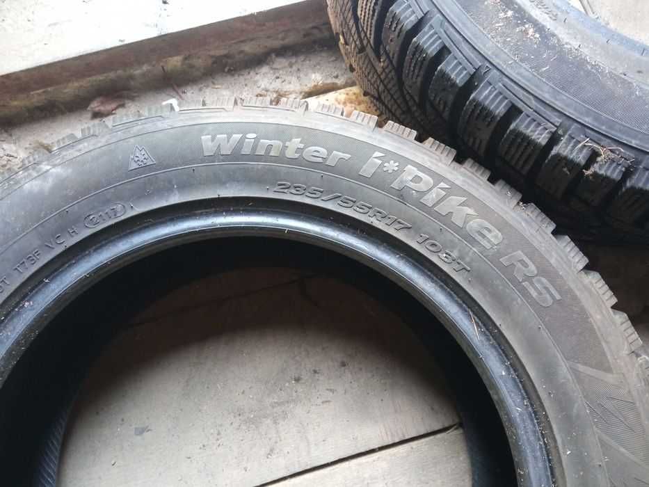 235/55 r17 Hankook Winter I'pike RS зимняя резина зима пара