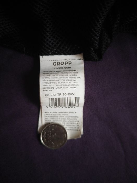 Чорний анорак CROPP