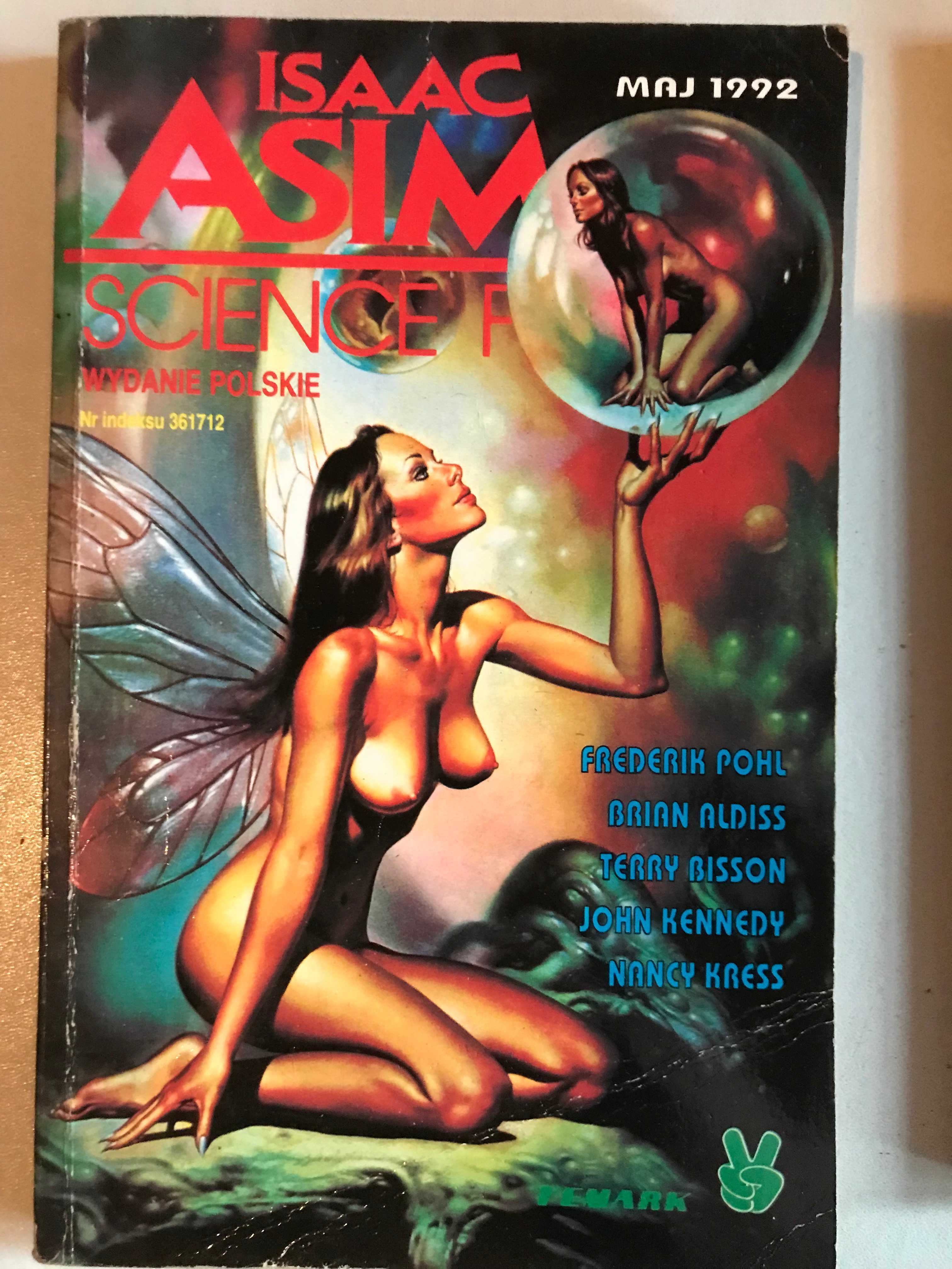 Czasopismo magazine Isaak Asimov's science fiction maj 1992