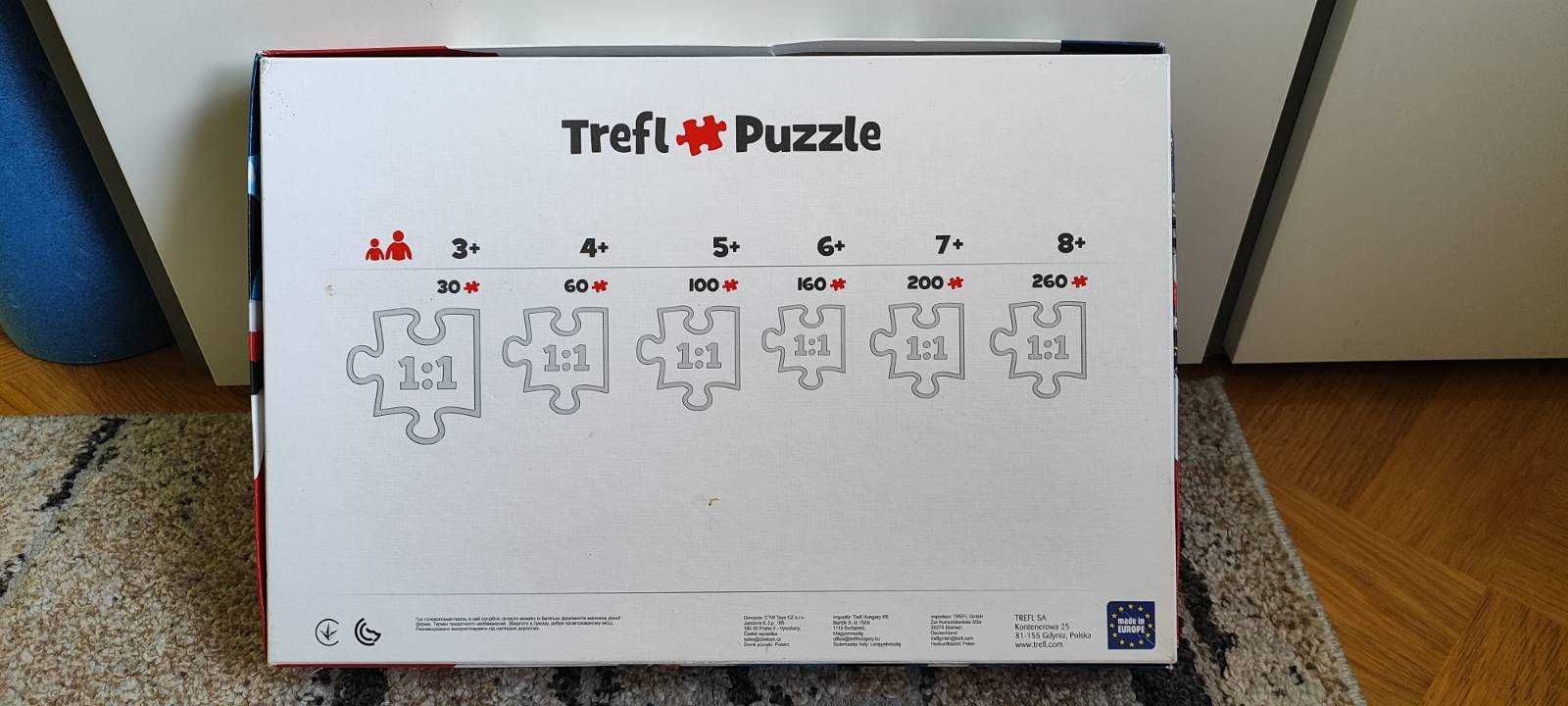 Puzzle ciuchcia Tomek rozmiar maxi 24 elementy