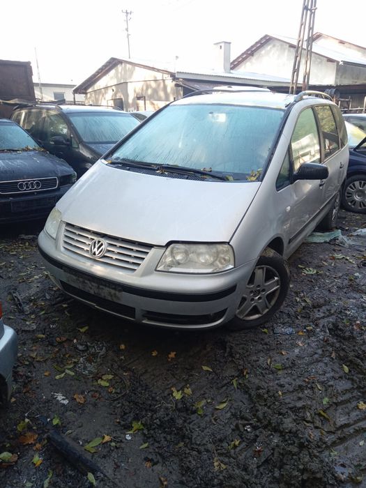 Vw sharan maska,zderzak reflektory,blotnikilusterka,klapa tyl,hak,