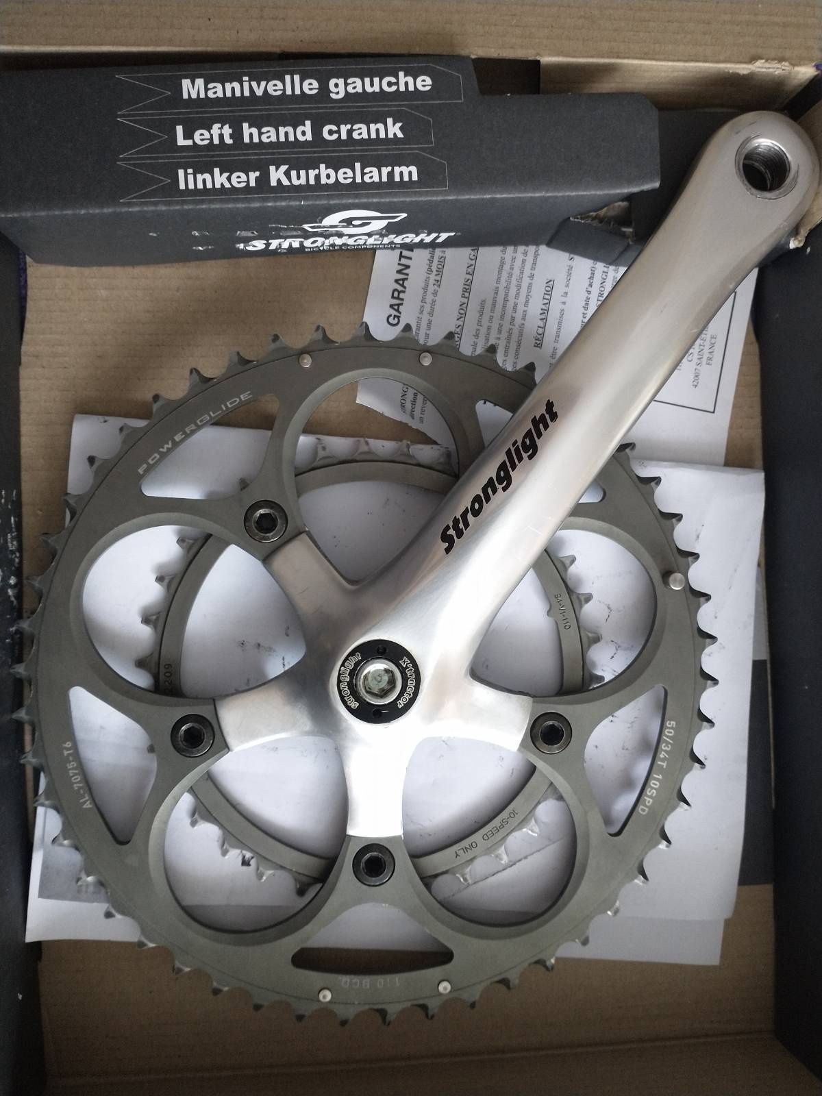 Korba szosowa Stronglight Impact 50/34