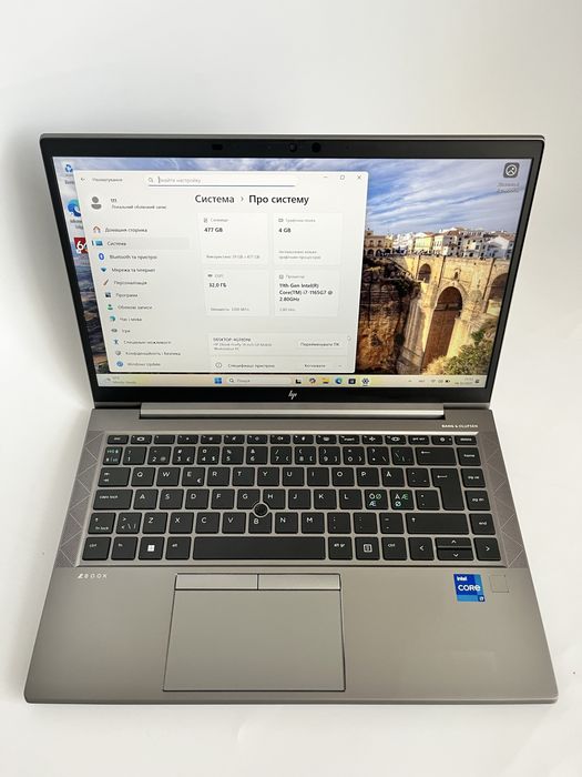 Hp zbook firefly 14 g8 i7-1165g7 32ram T500 14inch Full hd ips