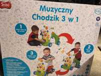 SMIKI Chodzik Interaktywny Muzyczny Rowerek  3w1