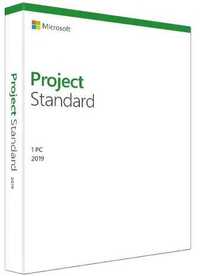 MICROSOFT PROJECT 2019 Standard PL 1 PC / licencja wieczysta BOX