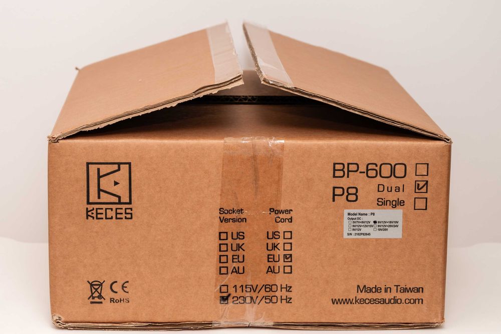 Fonte de alimentação Linear Keces P8 Dual