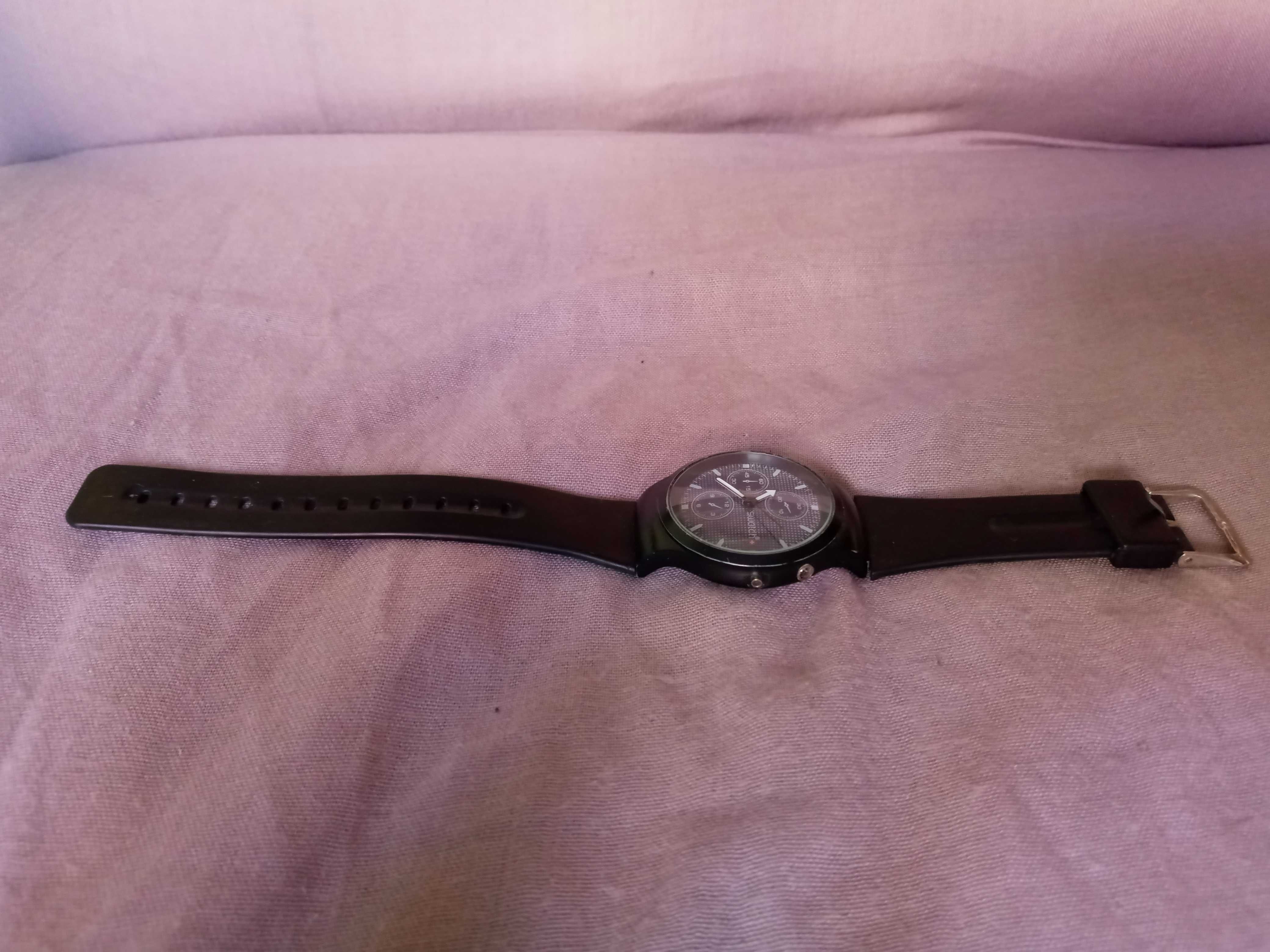 zegarek 2 analogowy Swatch wodoodporny