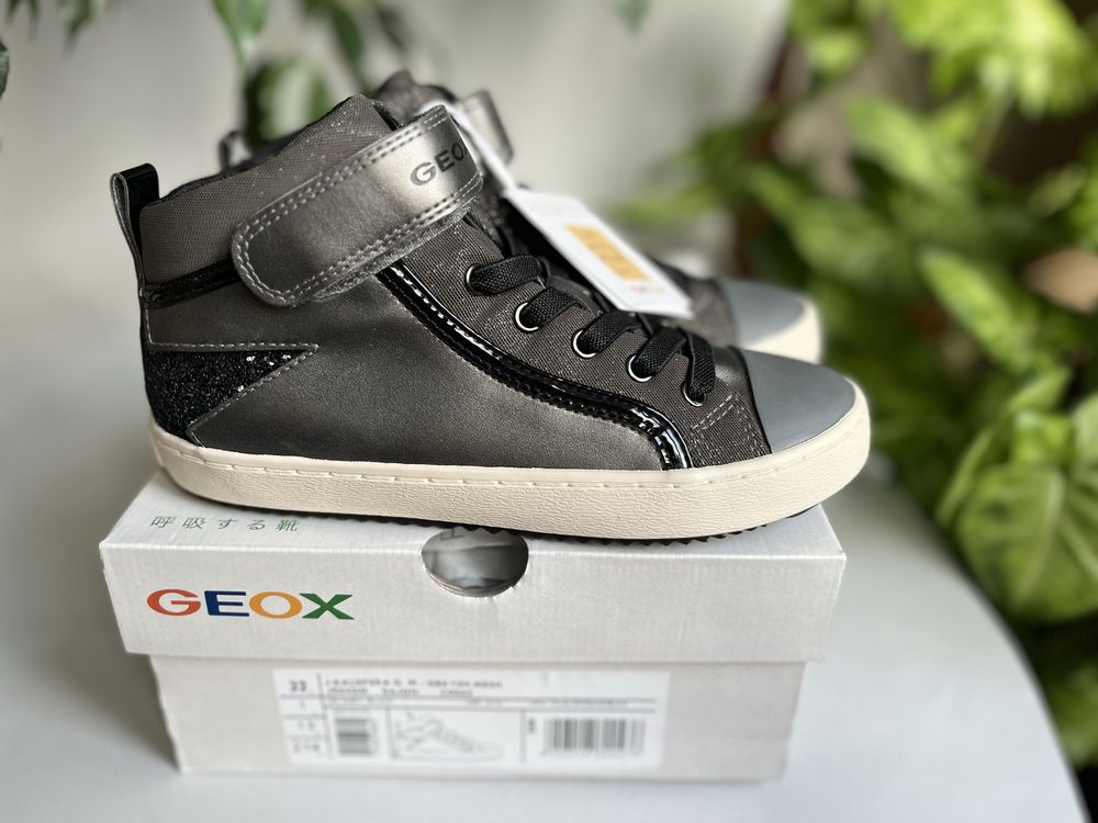 Дитячі кросівки 32р. Geox KALISPERA, хайтопи на дівчинку, кроссовки